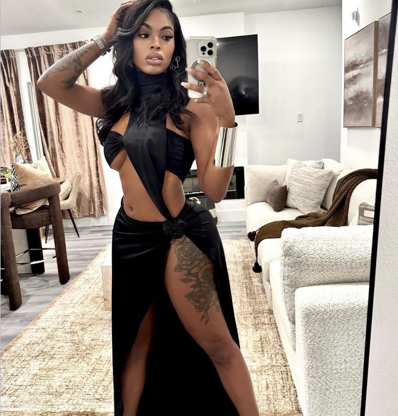 Sleek Dionne couture